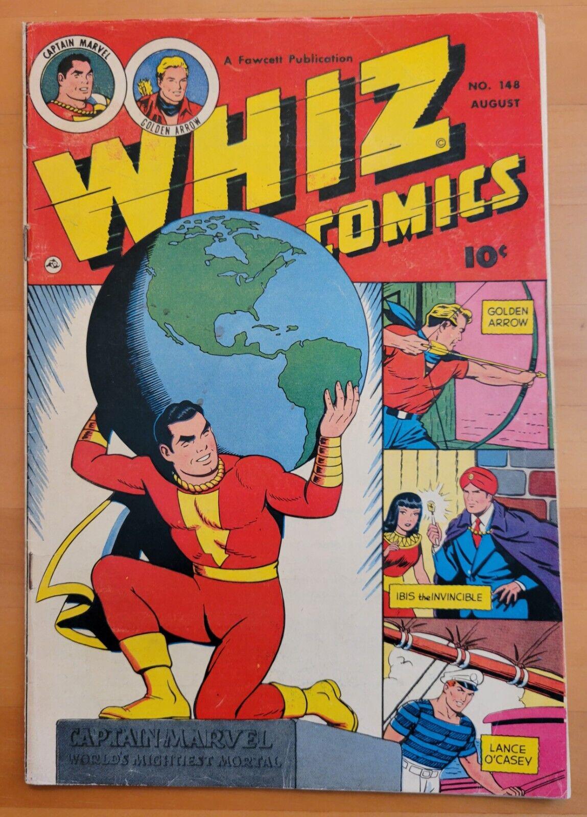 Whiz Comics #148 (1952) Comic Books Whiz Comics