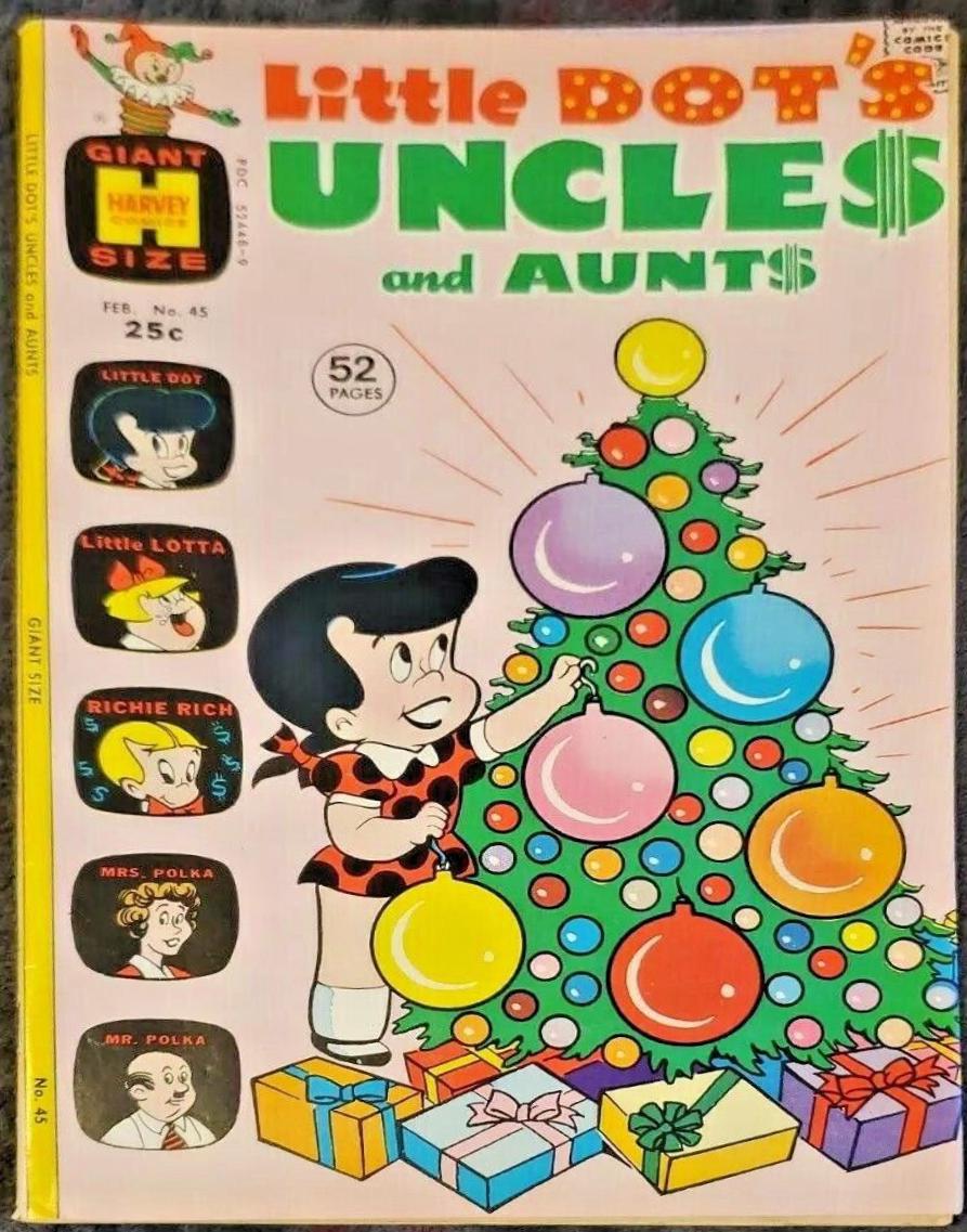 Little Dot's Uncles and Aunts #45 (1973) Comic Books Little Dot's Uncles and Aunts