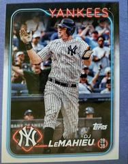 DJ LeMahieu #NYY-13 Baseball Cards 2024 Topps Team Set Prices