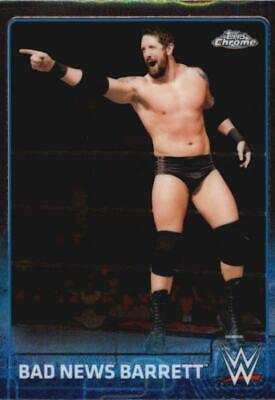 Bad News Barrett #4 Wrestling Cards 2015 Topps Chrome WWE