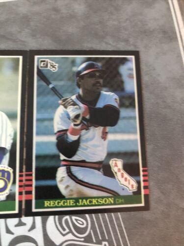 Reggie Jackson #57 Baseball Cards 1985 Donruss