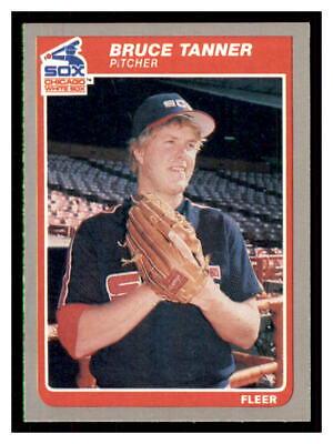 Bruce Tanner #U-116 Baseball Cards 1985 Fleer Update
