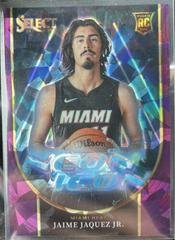 Jaime Jaquez Jr. [Purple Cracked Ice Prizm] #3 Basketball Cards 2023 Panini Select Neon Icon Prices