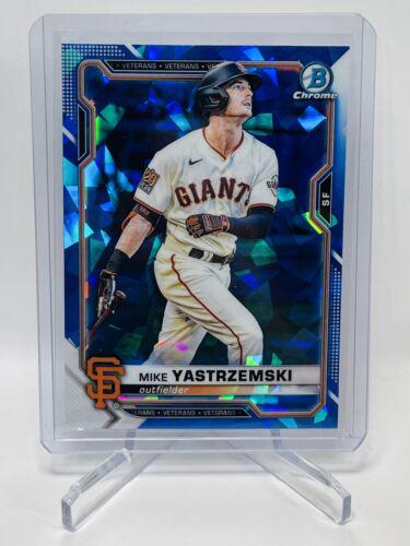 Mike Yastrzemski #79 2021 Bowman Chrome Sapphire Baseball