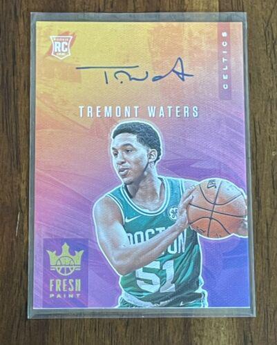 Tremont Waters #FP-TWA 2019 Panini Court Kings Fresh Paint Autographs Basketball