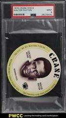 Walter Payton Football Cards 1976 Crane Discs Prices