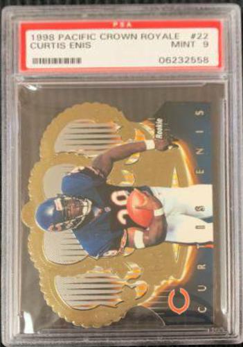 Curtis Enis #22 Football Cards 1998 Pacific Crown Royale