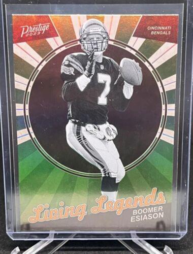 Boomer Esiason #LL-7 Football Cards 2023 Panini Prestige Living Legends