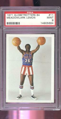 Meadowlark Lemon #11 Basketball Cards 1971 Globetrotters 84
