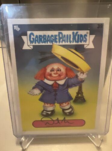 Artist Autograph #39 Garbage Pail Kids Book Worms
