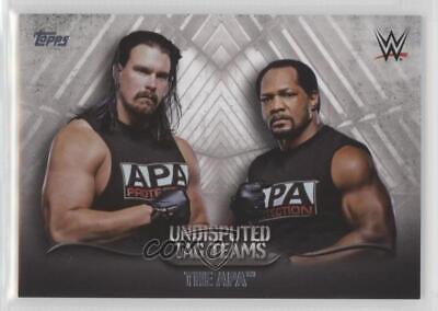 The APA #UTT-2 Wrestling Cards 2016 Topps WWE Undisputed Tag Teams