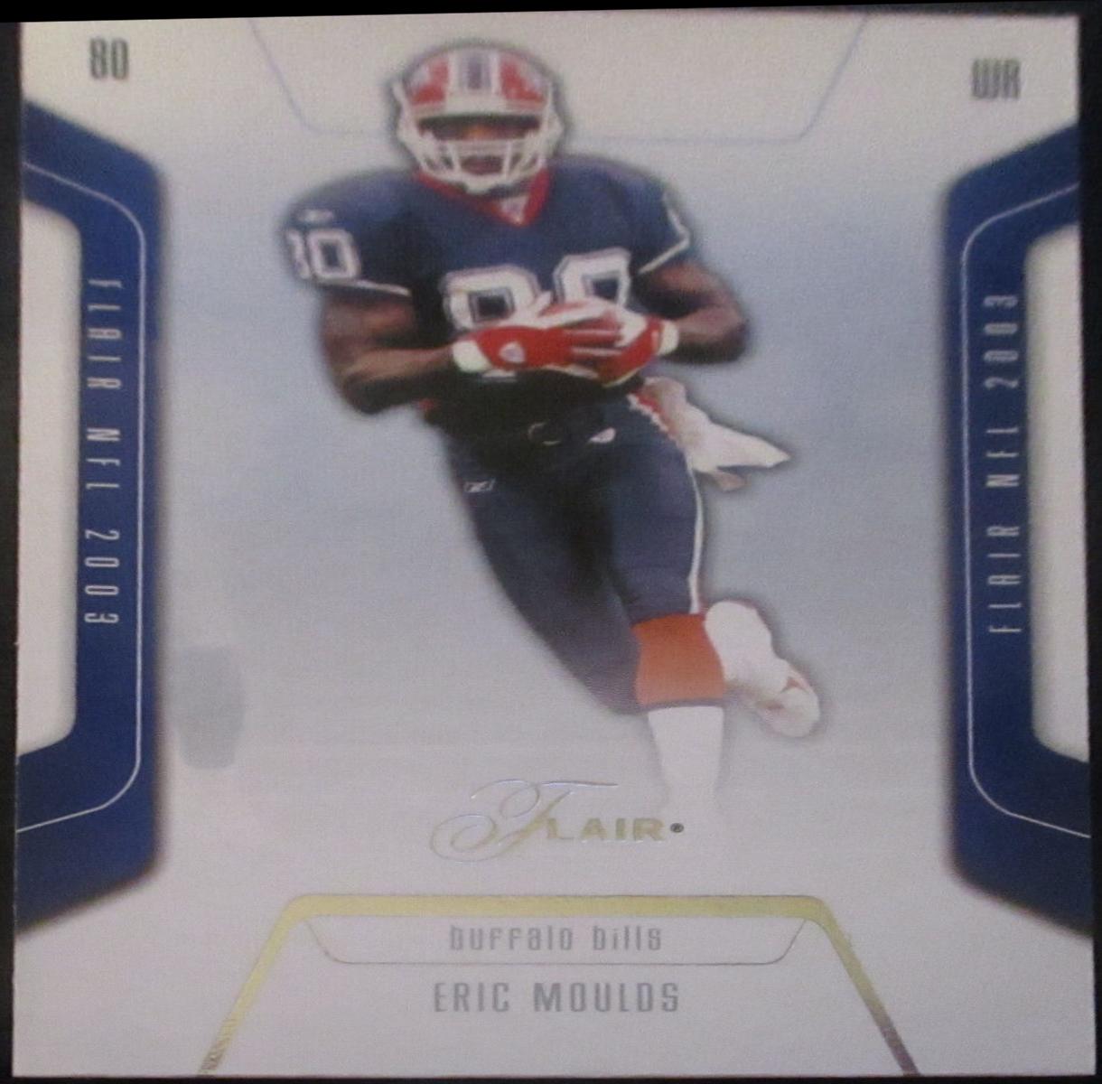 Eric Moulds #18 Football Cards 2003 Flair