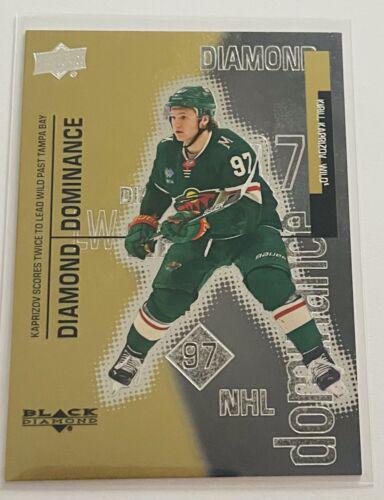 Kirill Kaprizov #DD-24 Hockey Cards 2022 Upper Deck Black Diamond Dominance