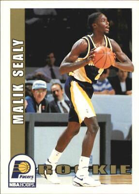 Malik Sealy #399 Basketball Cards 1992 Hoops
