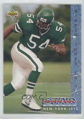 Marvin Jones #5 Football Cards 1993 Upper Deck
