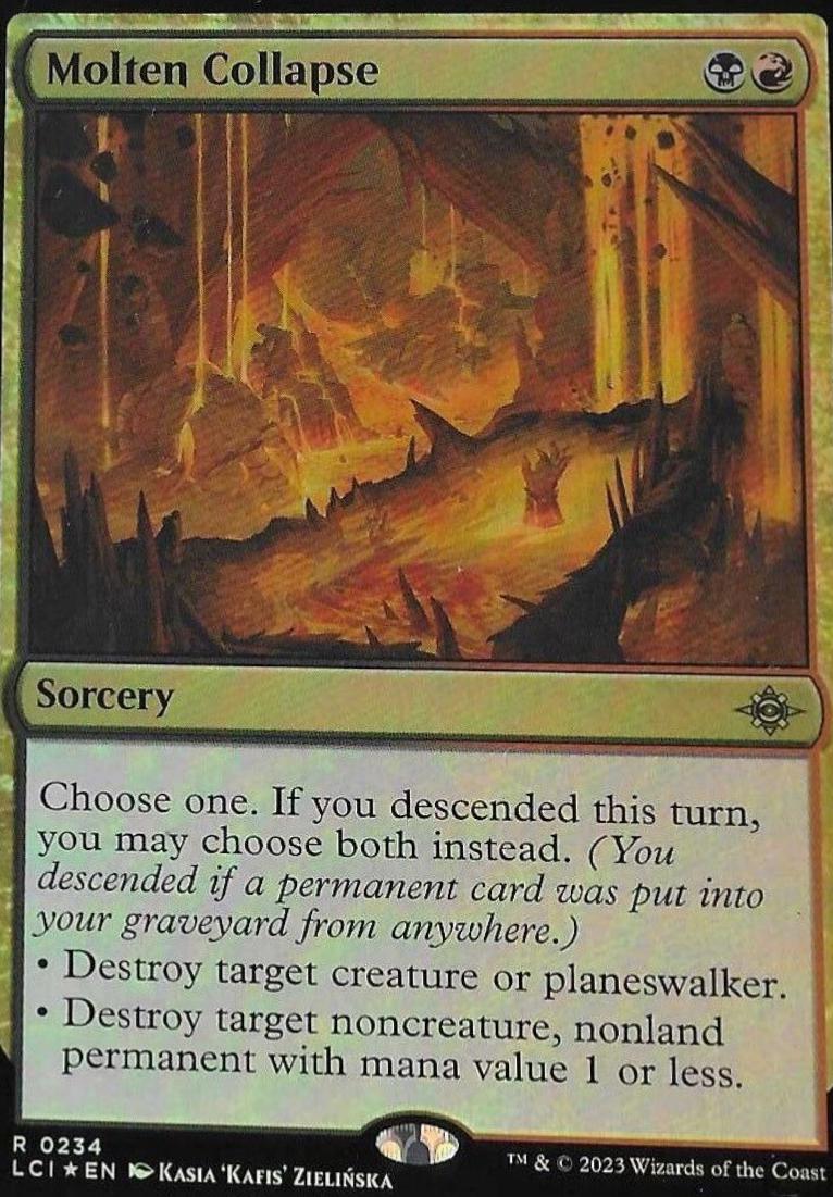 Molten Collapse #234 Magic Lost Caverns of Ixalan