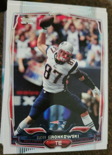 Rob Gronkowski #3 Football Cards 2014 Topps