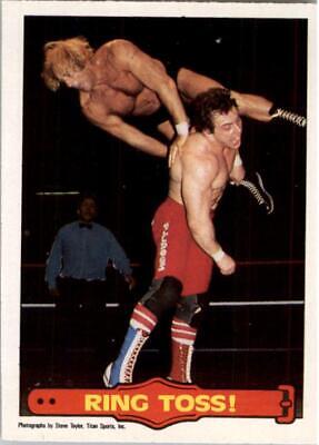 Ring Toss #43 Wrestling Cards 1985 O Pee Chee WWF Series 2