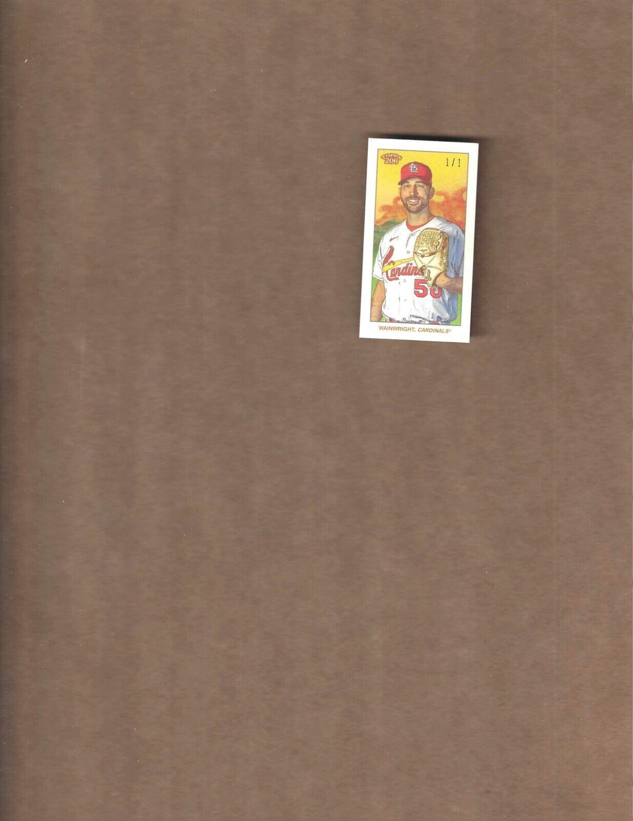 Adam Wainwright Baseball Cards 2022 Topps 206
