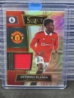 Anthony Elanga #SW-AEL Soccer Cards 2022 Panini Select Premier League Swatches