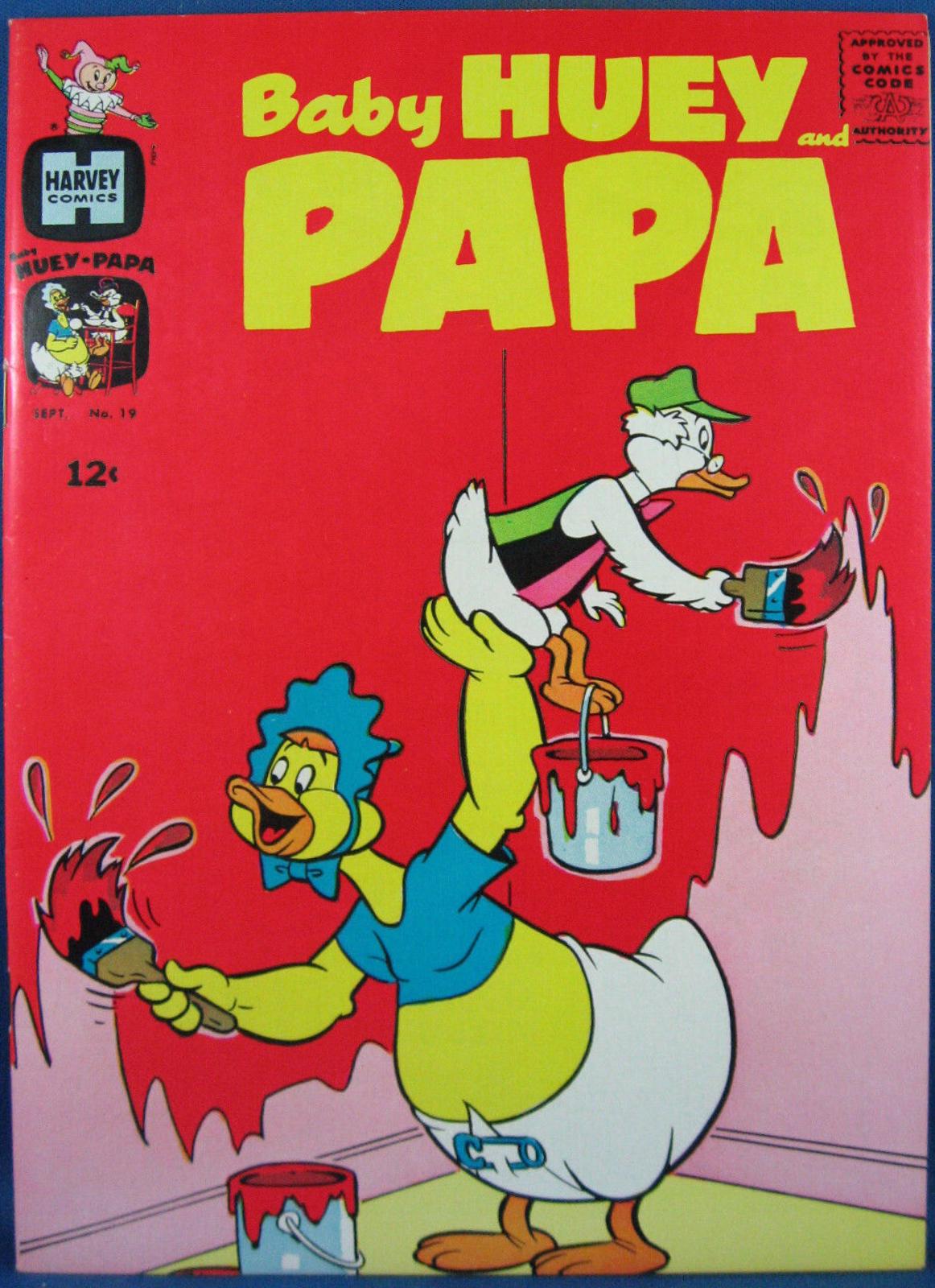 Baby Huey and Papa #19 (1965) Comic Books Baby Huey and Papa