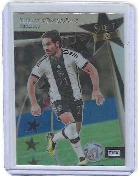 Ilkay Gundogan #10 Soccer Cards 2022 Panini Select FIFA Stars