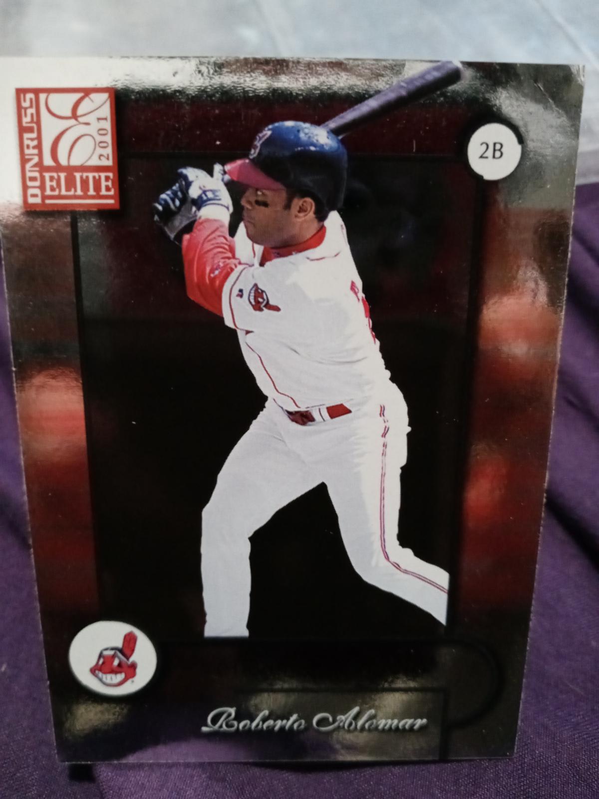 Roberto Alomar #27 Baseball Cards 2001 Donruss Elite