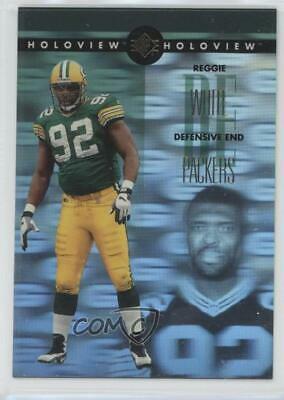 Reggie White #9 Football Cards 1996 SP Holoview
