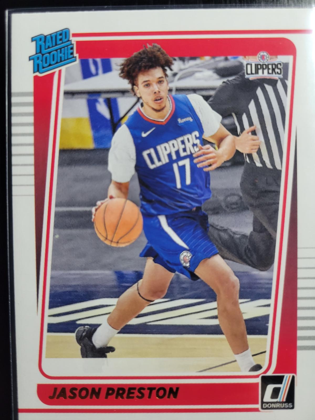 Jason Preston #210 Basketball Cards 2021 Panini Donruss