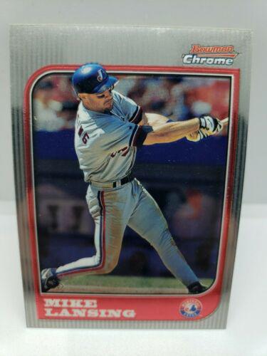 Mike Lansing #17 Baseball Cards 1997 Bowman Chrome