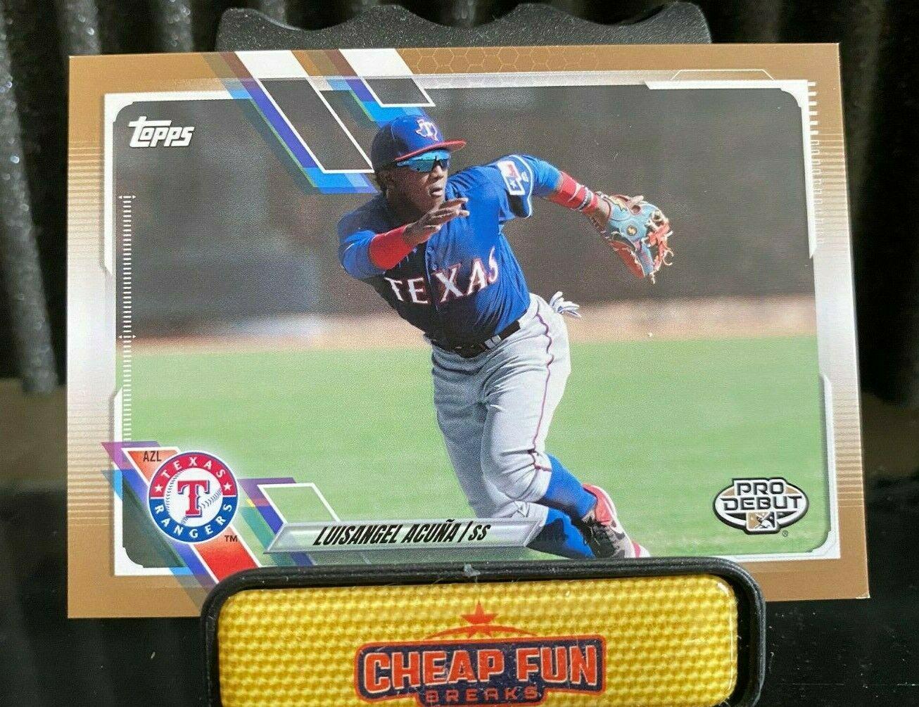 Luisangel Acuna #PD-65 Baseball Cards 2021 Topps Pro Debut