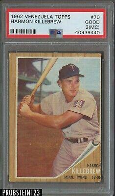 Harmon Killebrew #70 Baseball Cards 1962 Venezuela Topps