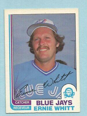 Ernie Whitt #19 Baseball Cards 1982 O Pee Chee