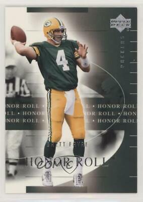 Brett Favre #20 Football Cards 2002 Upper Deck Honor Roll