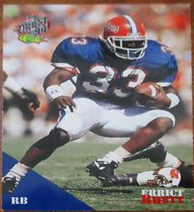 Errict Rhett #4 Football Cards 1994 Classic