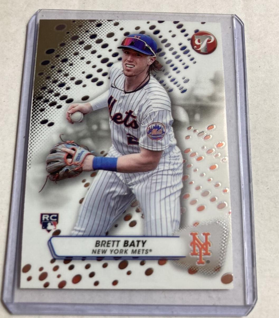 Brett Baty #173 Baseball Cards 2023 Topps Pristine