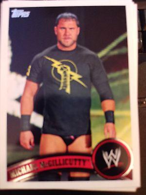 Michael McGillicutty #11 Wrestling Cards 2011 Topps WWE