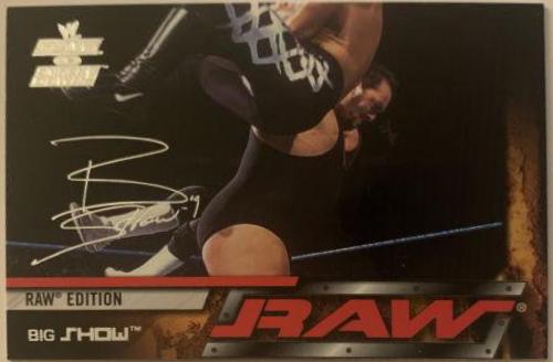 Big Show #15 Wrestling Cards 2002 Fleer WWE Raw vs Smackdown