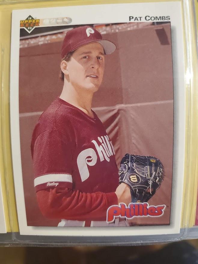 Pat Combs #442 Baseball Cards 1992 Upper Deck