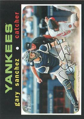 Gary Sanchez #5 Baseball Cards 2020 Topps Heritage