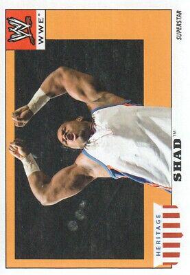 Shad #44 Wrestling Cards 2008 Topps Heritage IV WWE