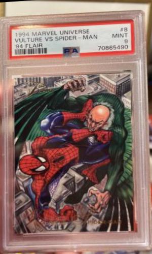 Vulture VS Spider-Man #8 Marvel 1994 Flair