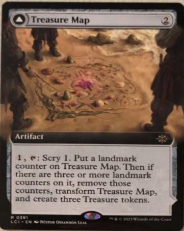 Treasure Map // Treasure Cove #391 Magic Lost Caverns of Ixalan