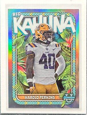 Harold Perkins #TBK-20 Football Cards 2023 Bowman Chrome University The Big Kahuna