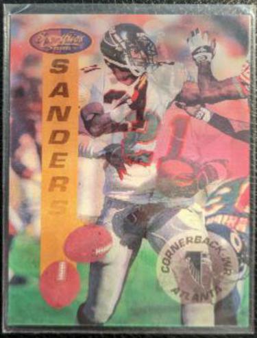Deion Sanders #1 Football Cards 1994 Sportflics