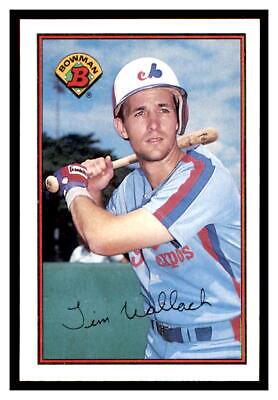 Tim Wallach #362 Baseball Cards 1989 Bowman