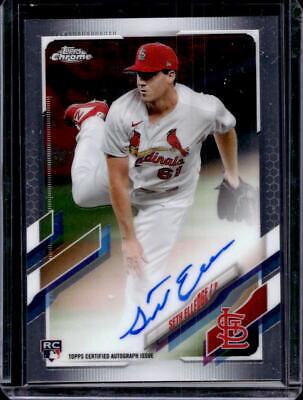 Seth Elledge #RA-SEL Baseball Cards 2021 Topps Chrome Rookie Autographs