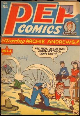 Pep Comics #54 (1945) Comic Books PEP Comics