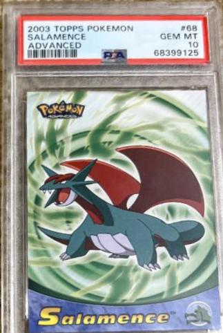 Salamence #68 Pokemon 2003 Topps Advanced