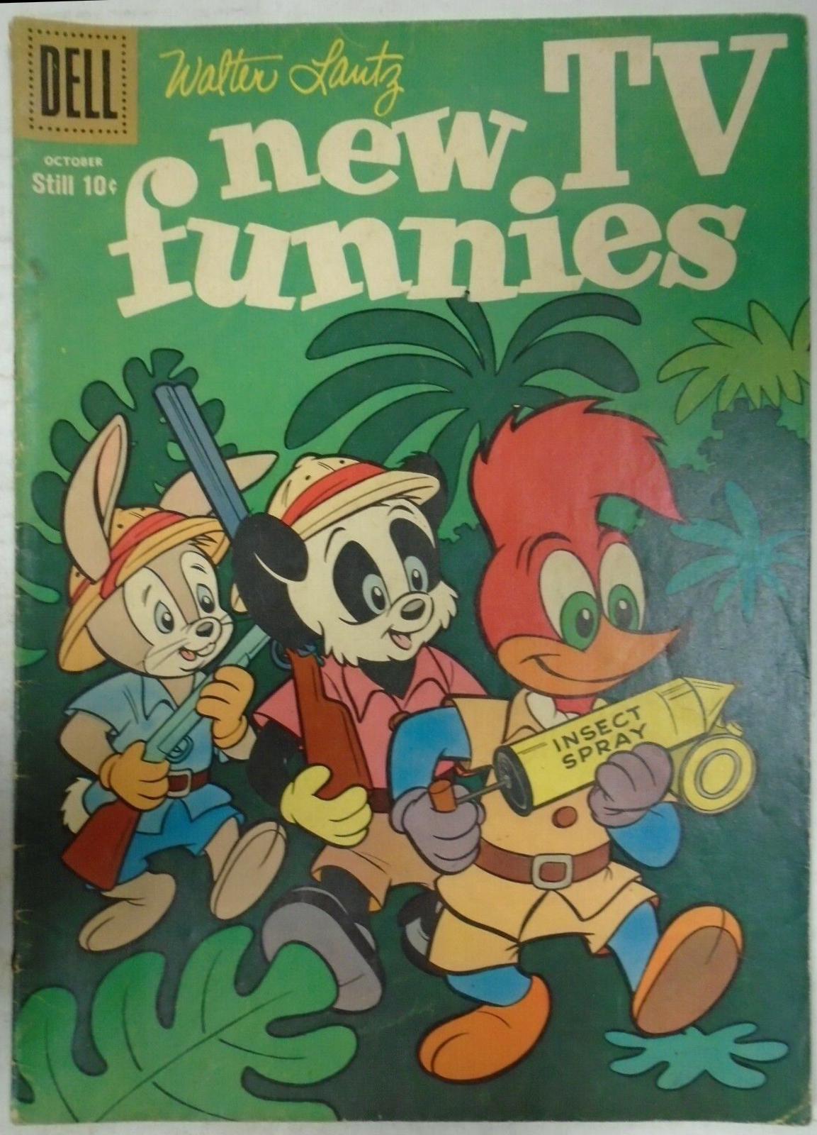 New Funnies #260 (1958) Comic Books New Funnies